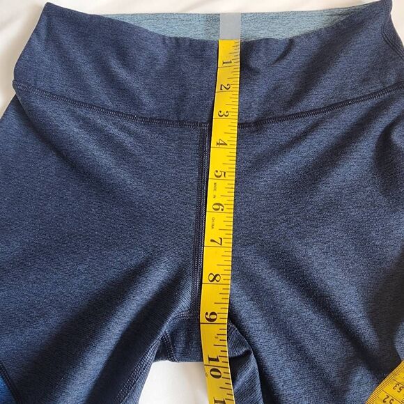 Outdoor Voices Blue Contrast 7/8 Length Springs Leggings Size S C24 - Picture 4 of 6